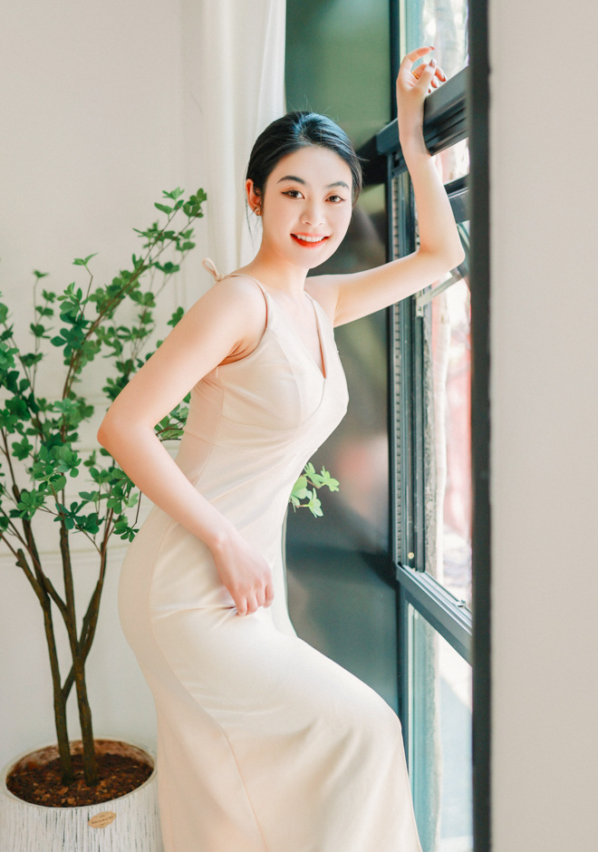 belle fille Mengqi (Qi)