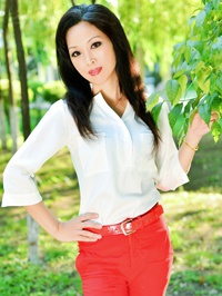 Asian woman Kay from Fushun, China