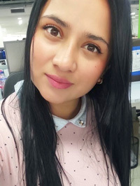 Latin single Milena from Bogotá, Colombia
