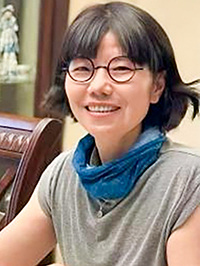 Asian woman Hui Min from Huangzhou, China