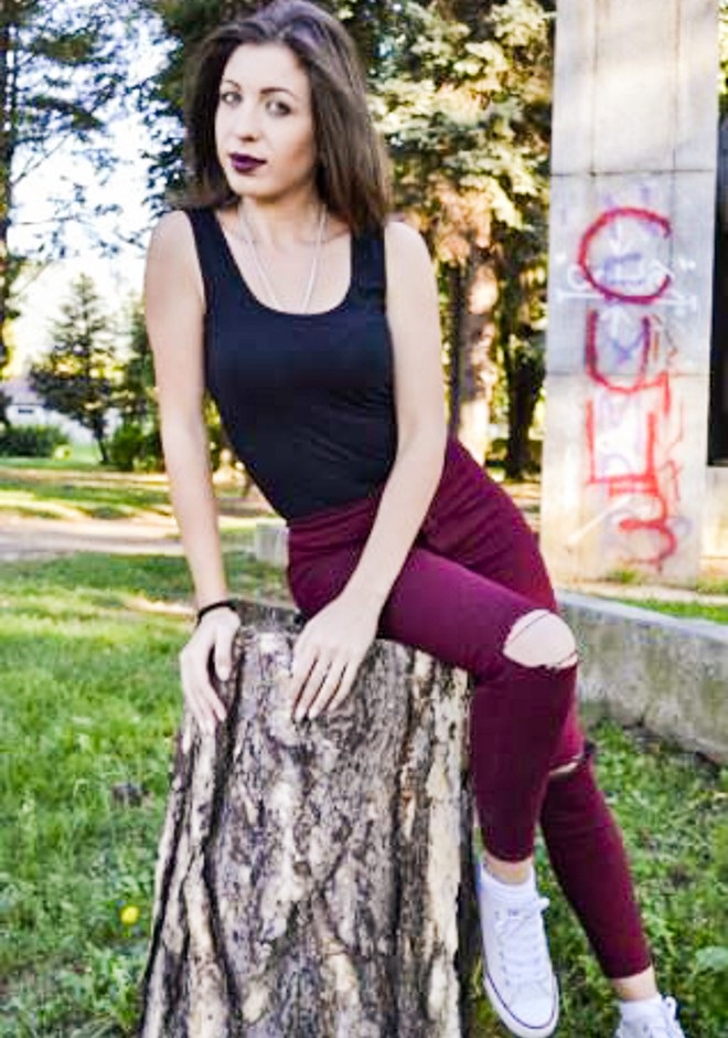 European bride Katarina from Leskovac